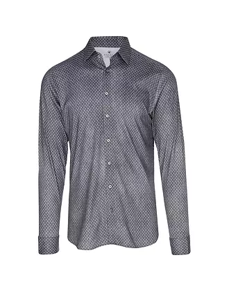 DESOTO | Jerseyhemd Slim Fit | dunkelblau